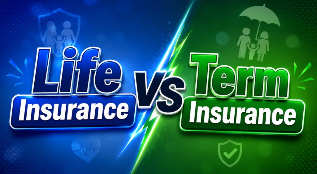 Term Insurance vs Life Insurance